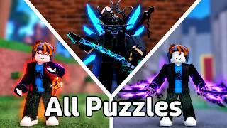 I Solved Every Puzzle on a New Account | Blox Fruits
