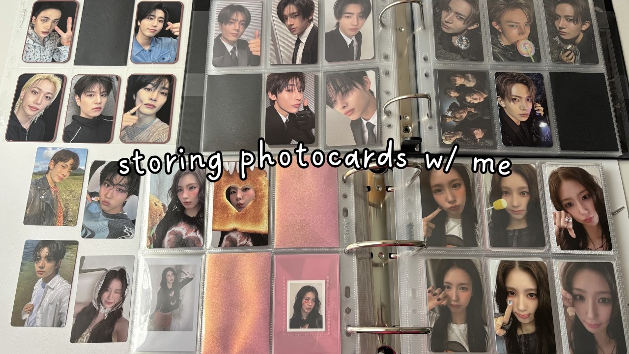 Хранение фотокарточек со мной #13: Stray Kids I-Dle & Enhypen