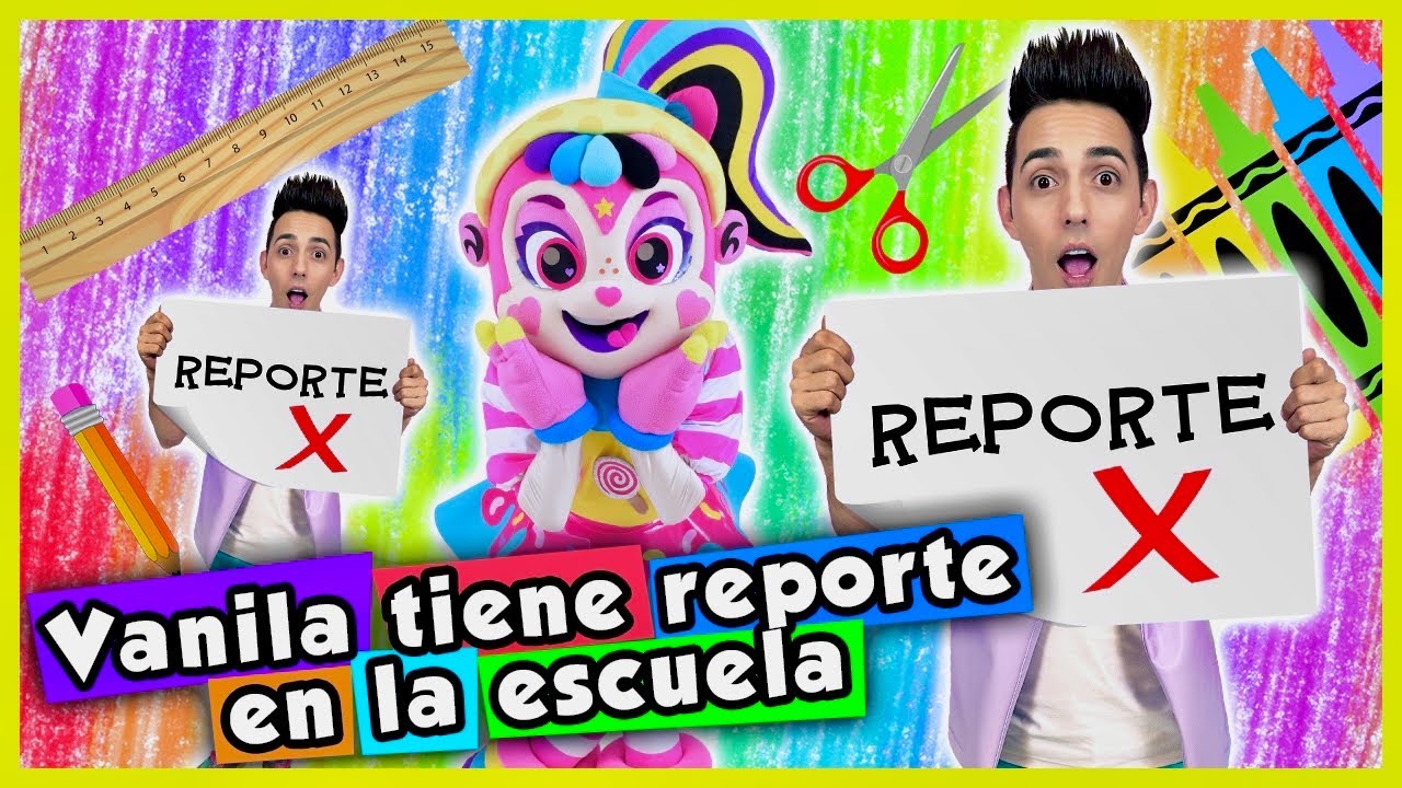 VANILA CASTIGADA EN LA ESCUELA / SHOW PIEDRA PAPEL O TIJERA / REPORTE ...