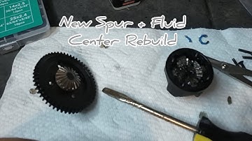 Traxxas Sledge Center Diff Rebuild + New Spur