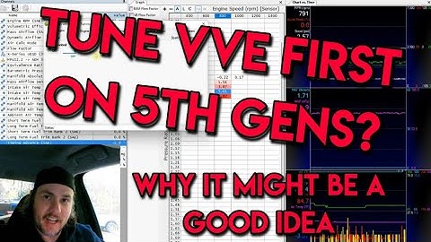 Tune VVE First on 5th Gens?  Why It Matters.