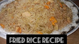 How to make chicken fried rice at home by food fairy