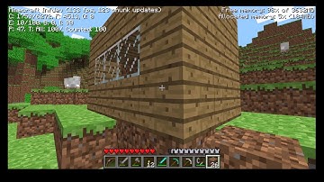 Minecraft Infdev April 15 gameplay Part 5 with sound!