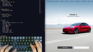 ASMR Programming: Tesla Page | No Talking