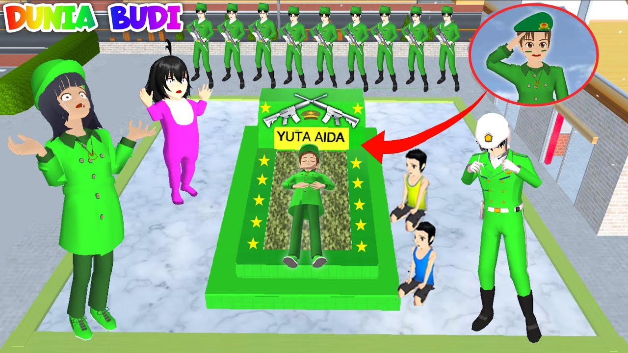 FULL MOVIE - Tentara Yuta Meninggal Ditembak Roket Masuk Kuburan 😱 Mio Baby Celine Menangis😭