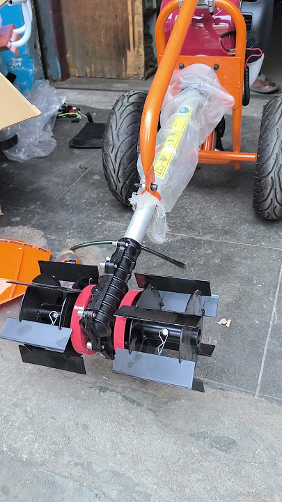 Trolley Type Brush Cutter Weeder & Tiller Attachment GX.35 4.Stroke