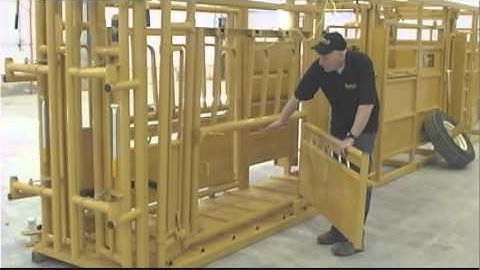 Tuff Equipment cattle handling system.