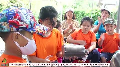 Học tập trải nghiệm tại Khu Nông nghiệp Công nghệ cao