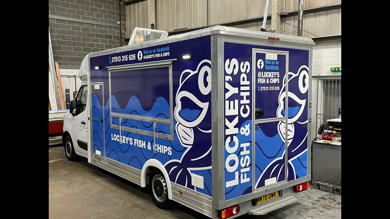 Lockey's Fish & Chips Van Tour Pro Fry Ltd YouTube