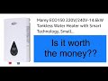 Marey ECO 150 Tankless Water Heater Review