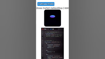 Neon Portal Animation | CSS | CraftCode STUDIO #coding #frontendcourse #craftcodestudio #webdesign