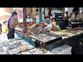 [4K] Walking around Amulet Market near Chao Phraya River in Bangkok Thailand