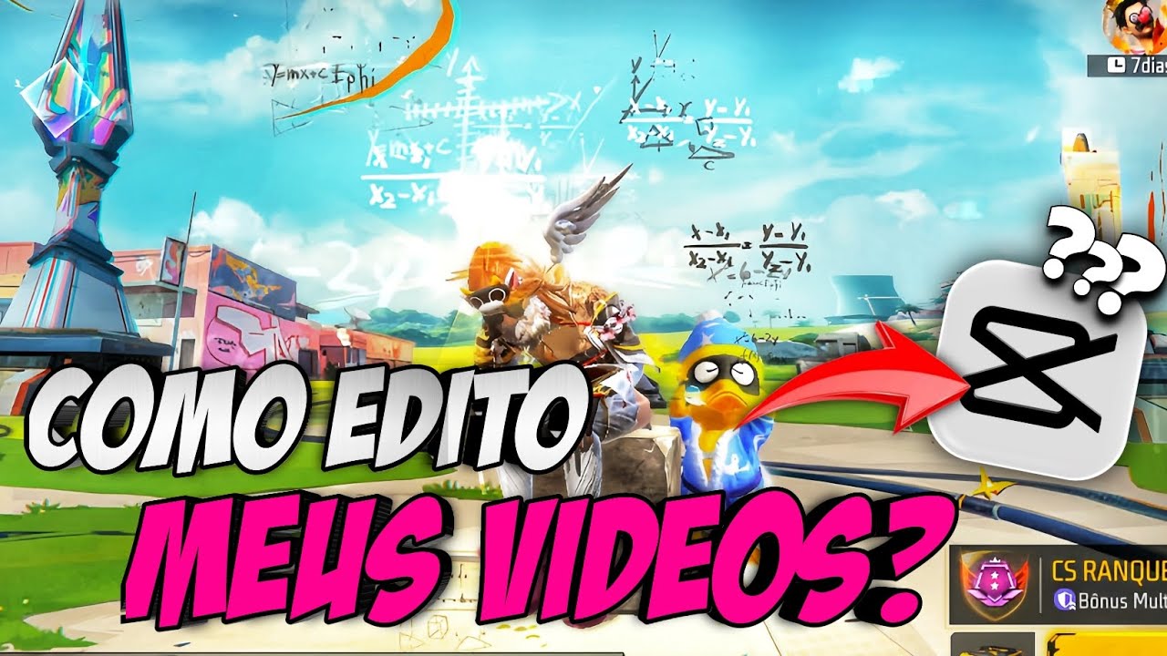 COMO EDITAR VÍDEOS DE FREE FIRE USANDO O CAP CUT? ⚠️(Versão Atualizada)⚠️