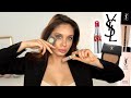 ТЕСТИРУЕМ КОСМЕТИКУ YSL | ВСЕ ЛИЦО ОДНИМ БРЕНДОМ