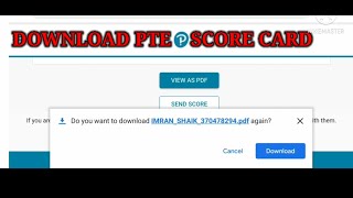 How to Check PTE result