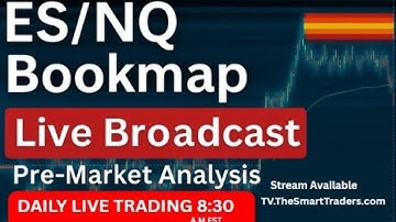 Live Bookmap Order Flow – ES & NQ DOM Levels | Smart Traders Capital (Live Trading) October 17