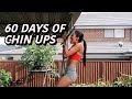 I did chin ups everyday for 60 days... this is what happened