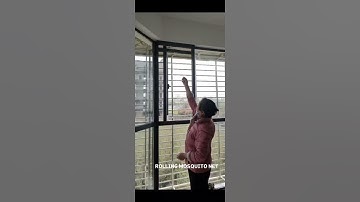 rolling mosquito net