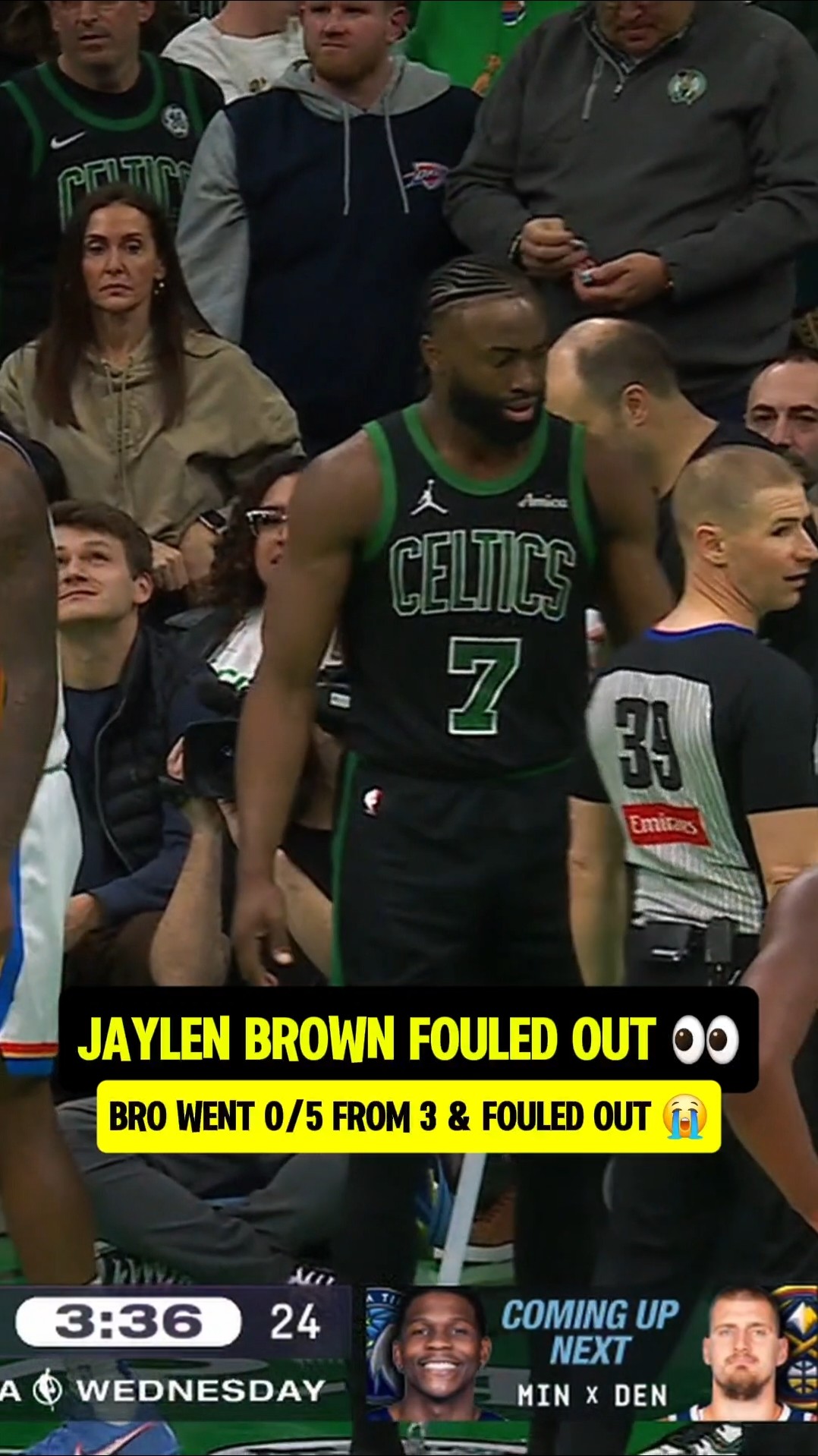 Jaylen Brown had a BAD NIGHT?