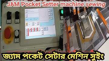 JT882H,JAM,Auto,Pocket,Setter,Machine, sewing,Complete,pocket