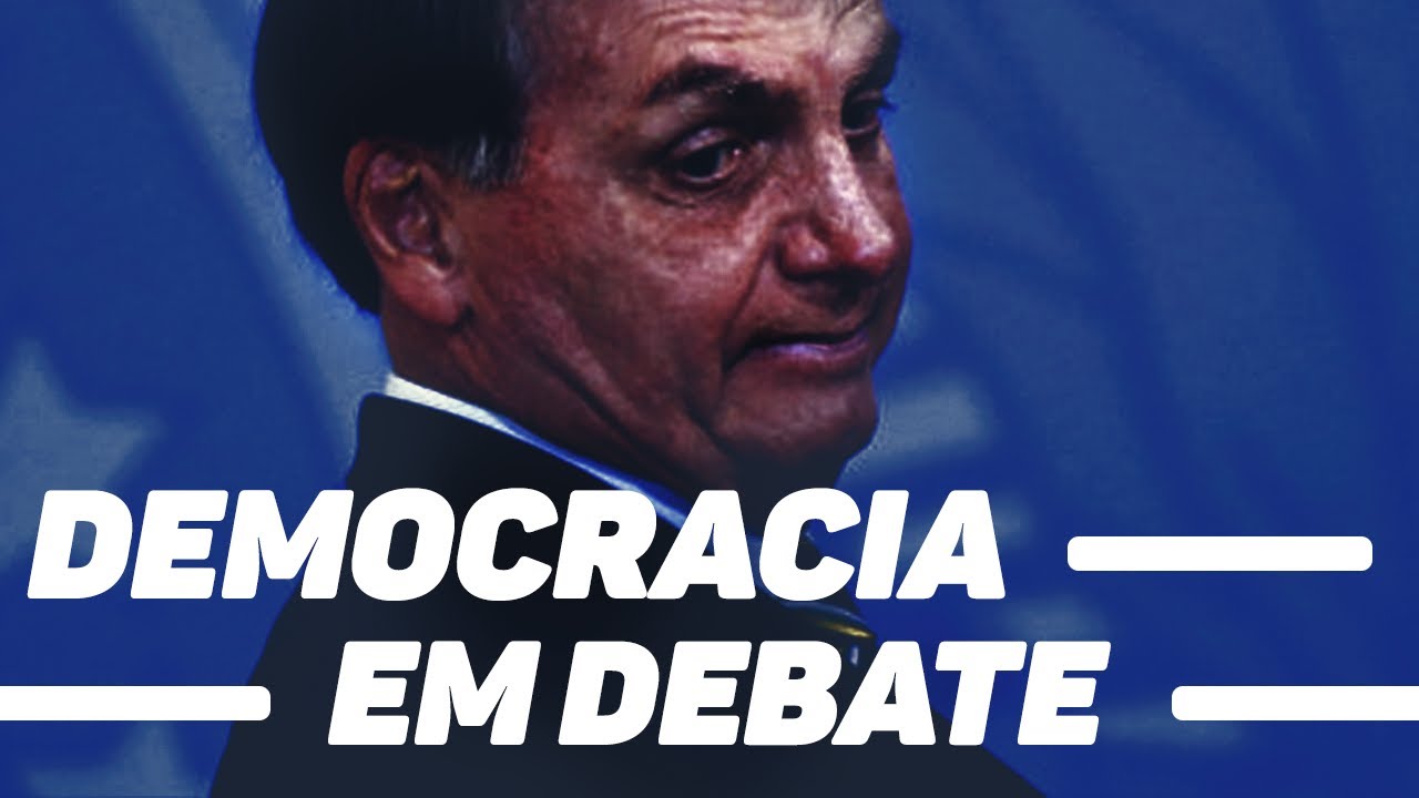 Bolsonaro fala sobre democracia enquanto STF avança com o inquérito das fake news