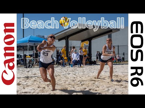 Canon R6 • Beach Volleyball Photography