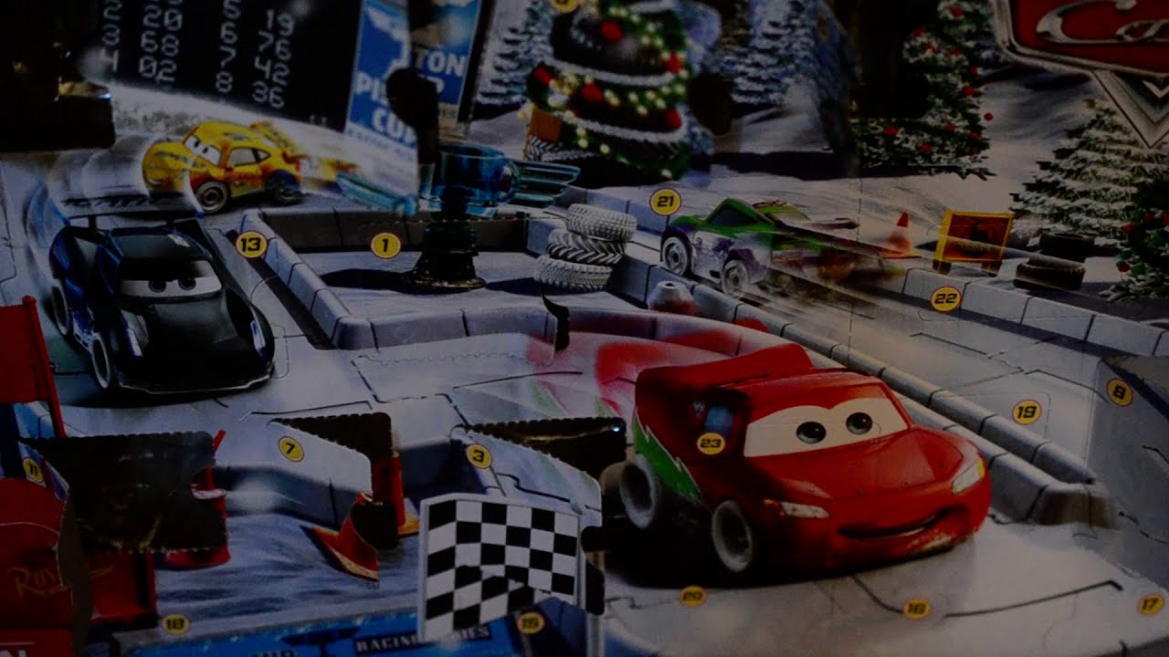 Cars Mini Racers Advent Calendar Day 13 YouTube cars-mini-racers-advent-calendar-day-13-youtube