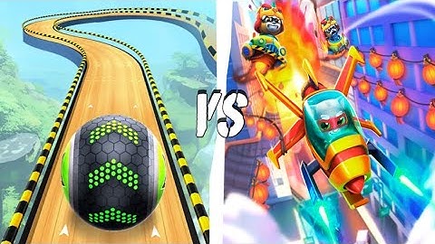 Going Balls VS Talking Tom Hero Dash - Birthday Tom Gameplay (Android, iOS)