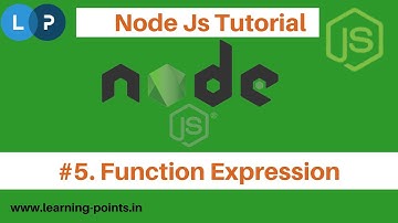 Function Expressions in Node JS | Arrow Function | Anonymous function | Node Js Tutorial