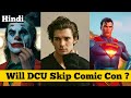 Superman movie bts pics  dcu at comic con 2024  more dc games in future  james gunn  warner bros