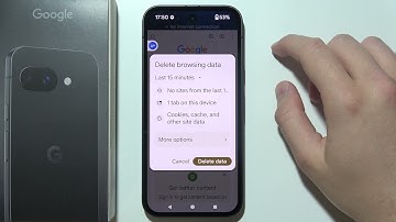 Pixel 9a: How to Delete Browser History (Clear Browsing Data)