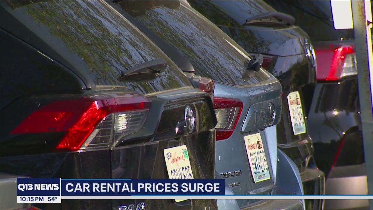 Rental cars surge in price YouTube