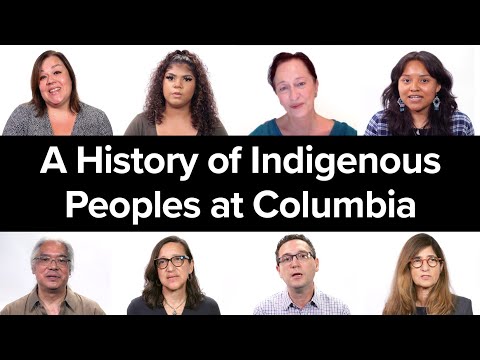 What Is the History of Native American & Indigenous Peoples at Columbia?
