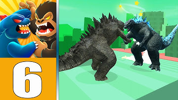 Kaiju Run (IOS/Android) Max Level Gameplay Walkthrough All Levels Part 6