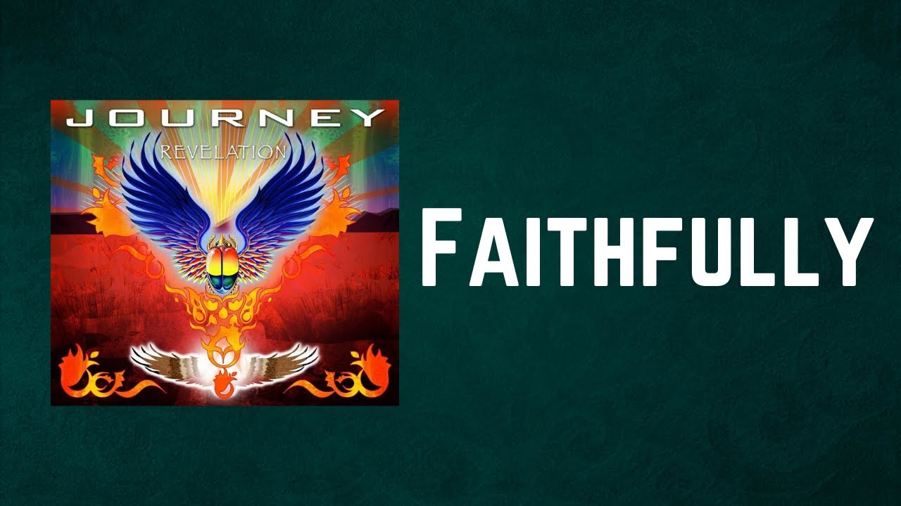 letra de faithfully de journey