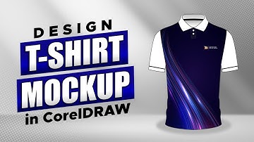How to Draw a T-shirt mockup in Coreldraw | Urdu/Hindi