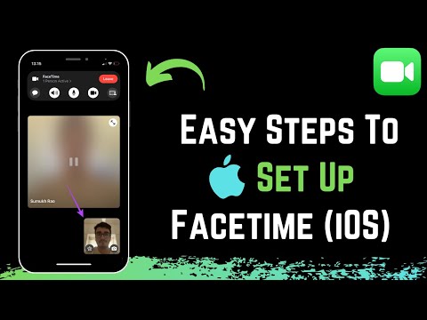How to Set Up Facetime in iPhone !