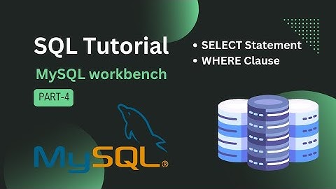 WHERE Clause in SQL | SELECT Statement in SQL | SQL Tutorial | Data Analyst | #sql #mysql #tutorial