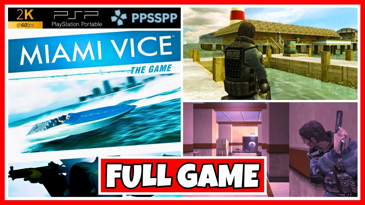 マイアミ・バイス ザ・ゲーム - PSP MIAMI VICE THE GAME マイアミ・バイス ザ・ゲーム [ULJM-05165