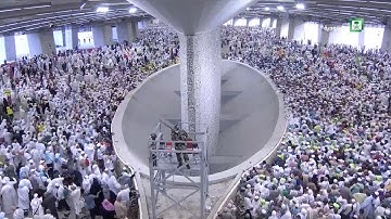 Hajj pilgrims take part in symbolic 