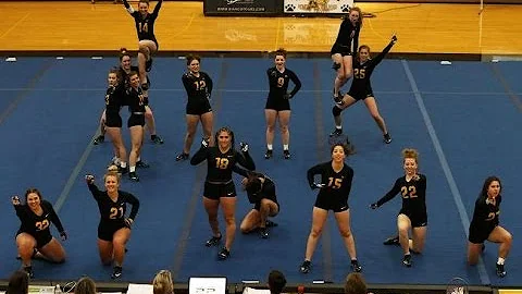 3/6/17 Adrian College Acrobatics & Tumbling vs Haw...