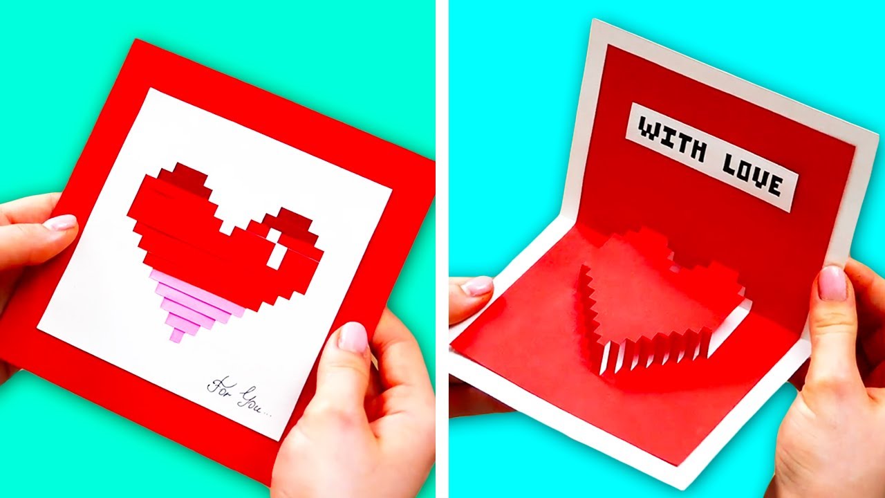 Des idées créatives pour vos cartes de Saint-Valentin
