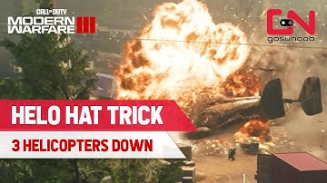 How to Destroy 3 Konni Helicopters in Reactor with a Different Armament in Modern Warfare 3