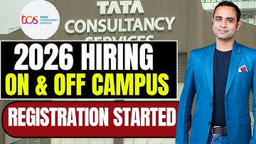 TCS NQT Free Hiring 2026 Batch | Exam In November | Registration Started