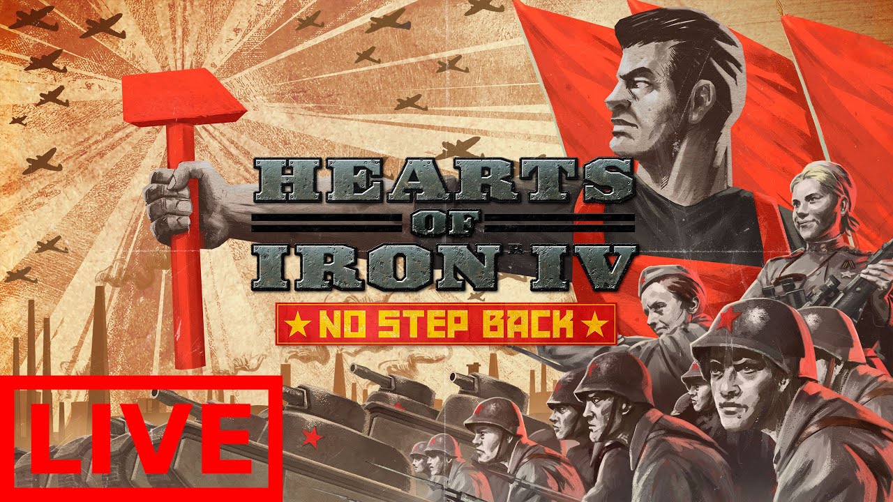 🔴⭐Hearts of Iron IV: NO STEP BACK [первый взгляд]