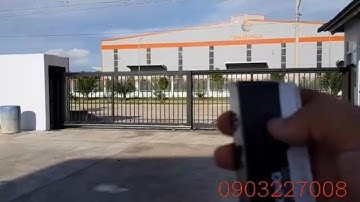 Cổng lùa xếp tiện gọn và hiệu quả nhất 2019, #CONGTUDONGNHAMAY