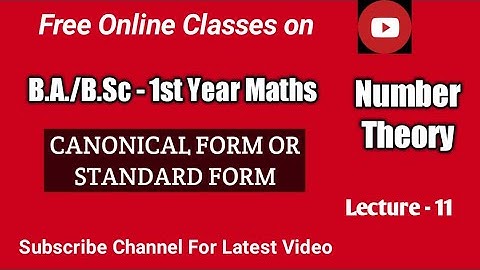 Ex - 1.3 ||How to find l.c.m.&g.c.d using Canonical Decomposition||Number Theory B.A./B.Sc - 1st