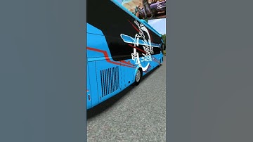 Saintmartin sleeper coach Scania Laksana SR3 XHD bus mod For bussid #bussimulatorindonesia #bussid