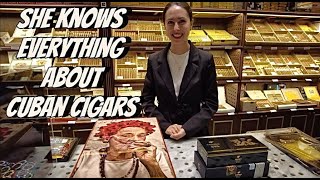 She knows everything about Cuban Cigars (Realtalk in Vietnam)