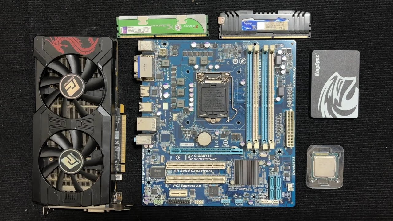 I7 3770 + RX 470 4gb Low Budget Gaming PC Build - YouTube